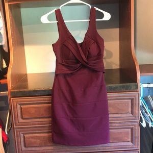 Formal plum dress